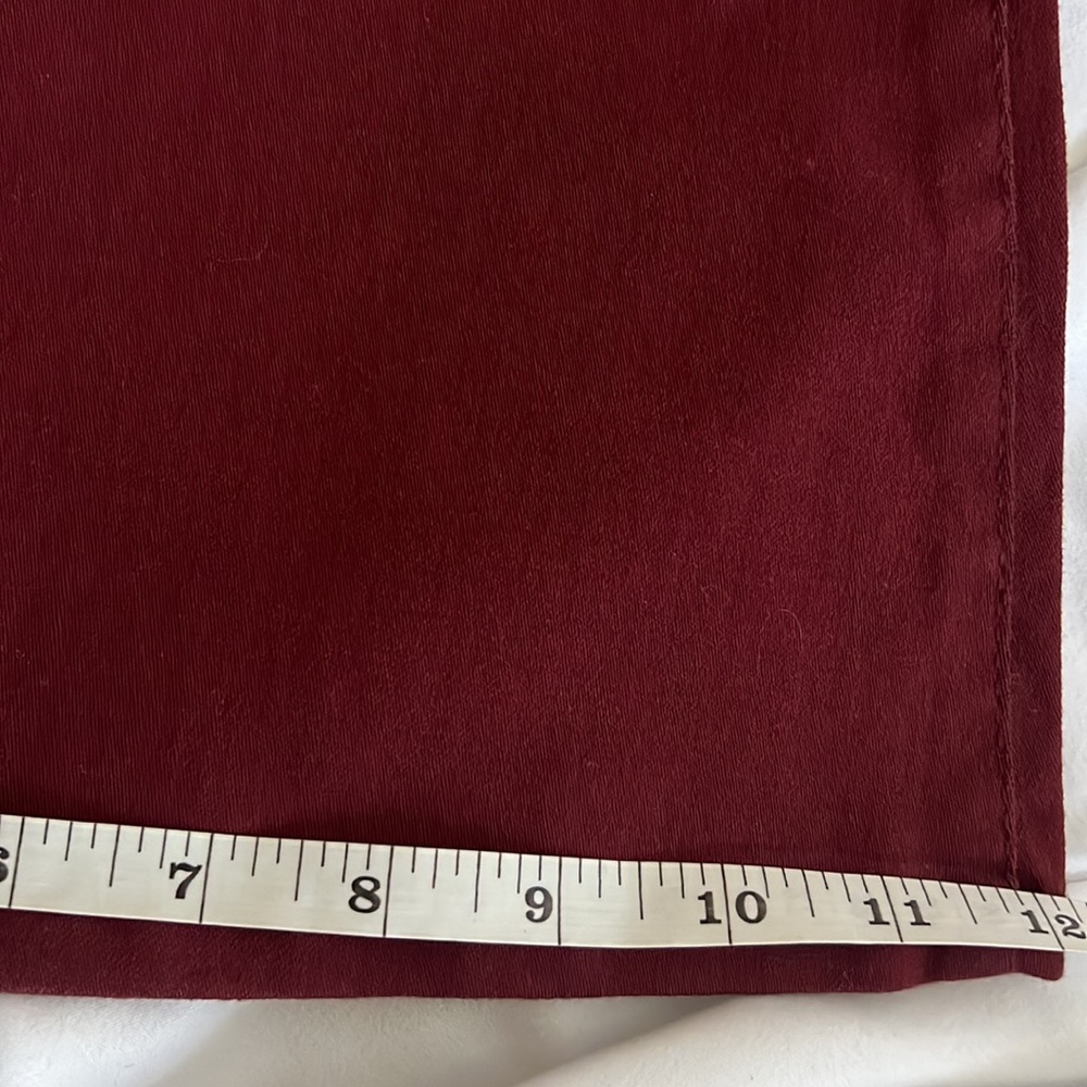 D2G 4p burgundy flare pants. NWT - Picture 7 of 9